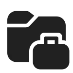 Folder Briefcase SVG Icon